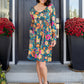 Love Me More Floral Midi Dress