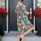 Love Me More Floral Midi Dress