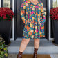 Love Me More Floral Midi Dress