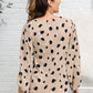Lovely Days Long Sleeve Blouse in Beige