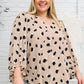 Lovely Days Long Sleeve Blouse in Beige