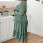 Lucky Day Dress In Green