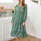 Lucky Day Dress In Green
