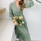 Lucky Day Dress In Green