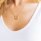 Lucky Horseshoe Pendant Necklace