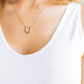 Lucky Horseshoe Pendant Necklace