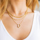 Lucky Horseshoe Pendant Necklace