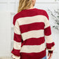 Lucky Strike Top In Burgundy