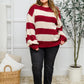 Lucky Strike Top In Burgundy