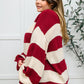Lucky Strike Top In Burgundy