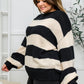 Lucky Strike Top in Black Stripe