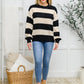Lucky Strike Top in Black Stripe