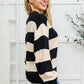 Lucky Strike Top in Black Stripe