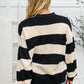 Lucky Strike Top in Black Stripe