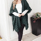 Lumber Jill Wrap in Black/Green