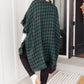Lumber Jill Wrap in Black/Green