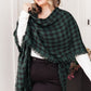 Lumber Jill Wrap in Black/Green