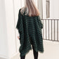 Lumber Jill Wrap in Black/Green