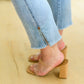 Judy Blue Mid Rise Straight Crop Jeans w/Side Slit
