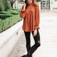Madeline Polkadot Top in Camel
