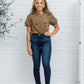 Judy Blue Maeve Mid-Rise Dark Wash Cuffed Skinny