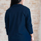 Magic 3/4 Blazer in Navy