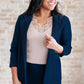 Magic 3/4 Blazer in Navy