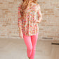 Magic Ankle Crop Skinny Pants in Spring Strawberry