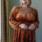 Magnificent Muse Velvet Dress