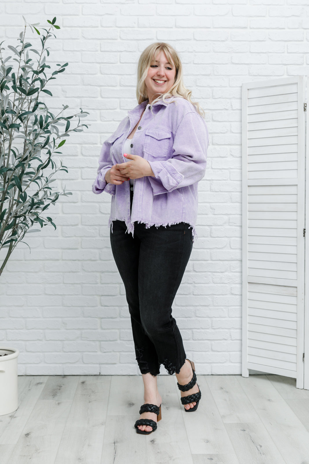 Main Stage Jacket In Purple