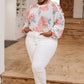 Pure White High Waist Boot Cut Jeans