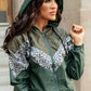 Make Your Move Windbreaker in Olive