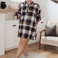 Make it Right Plaid Shirt Dress