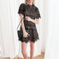 Malina Lace Dress in Black
