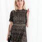 Malina Lace Dress in Black