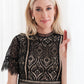Malina Lace Dress in Black