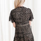 Malina Lace Dress in Black