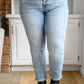 Judy Blue Mid Rise Bleach Wash Boyfriend Jeans