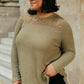Mara top in Olive