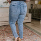 Judy Blue Mariah Mid Rise Cool Relaxed Jeans