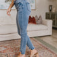 Judy Blue Mariah Mid Rise Cool Relaxed Jeans