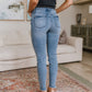 Judy Blue Mariah Mid Rise Cool Relaxed Jeans