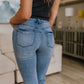 Judy Blue Mariah Mid Rise Cool Relaxed Jeans