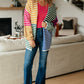 Marquee Lights Striped Cardigan