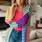 Marquee Lights Striped Cardigan
