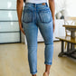 Judy Blue Washed Boyfriend Jeans