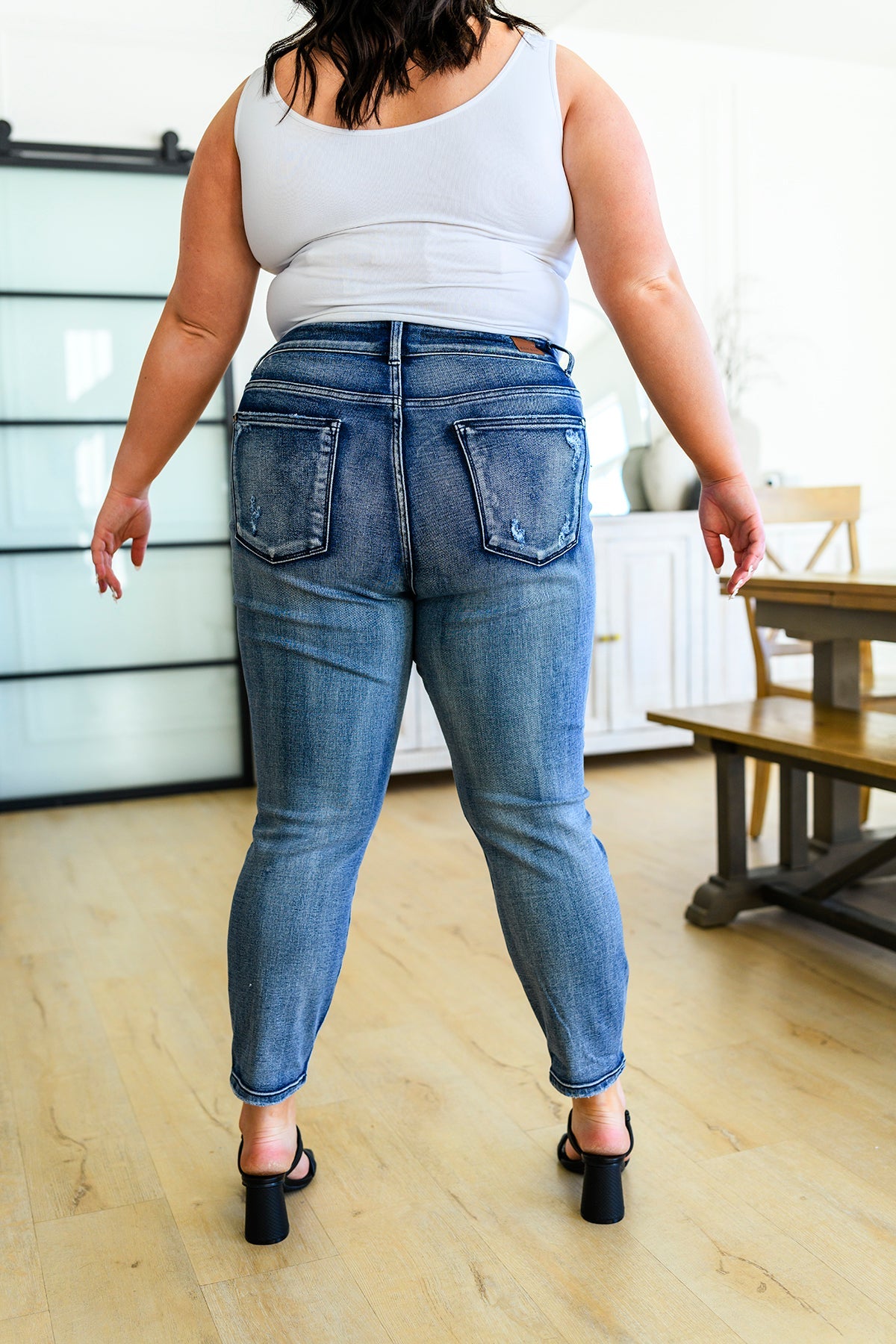 Judy Blue Washed Boyfriend Jeans