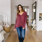 Mauve Modal Twist Top