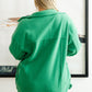 Meet Me Halfway Shacket in Green