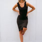 Meet Me In The Middle Dress In Black